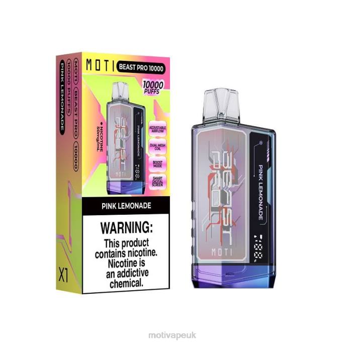 MOTI Vape Amazon 202849 | MOTI Beast Pro Disposable Vape (5%, 10000 Puffs) Rainbow Cloudz