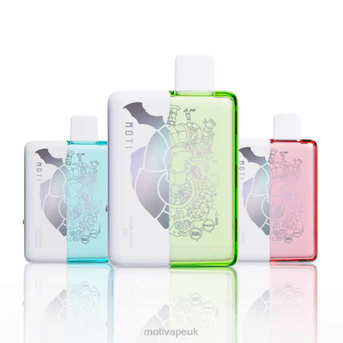 MOTI Box UK 202870 | MOTI Duo 9000 Disposable Vape (5%, 9000 Puffs) Juicy Watermelon