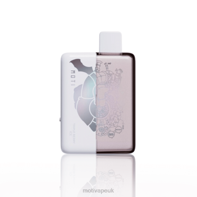 MOTI Vape UK 202871 | MOTI Duo 9000 Disposable Vape (5%, 9000 Puffs) Triple Berry Ice