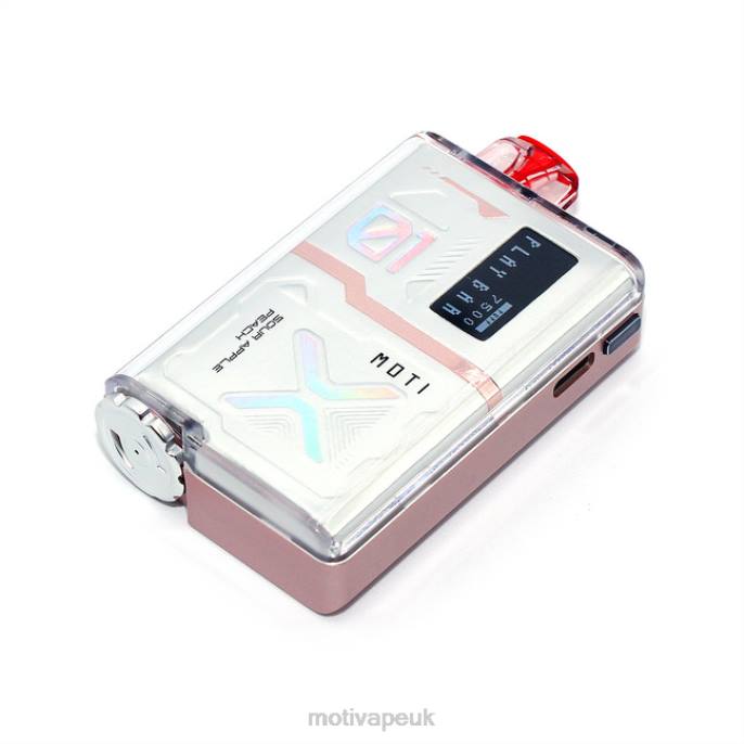 MOTI Vape Near Me 202856 | MOTI Play Bar 7500 Disposable Vape (5%, 7500 Puffs) Sour Apple Peach
