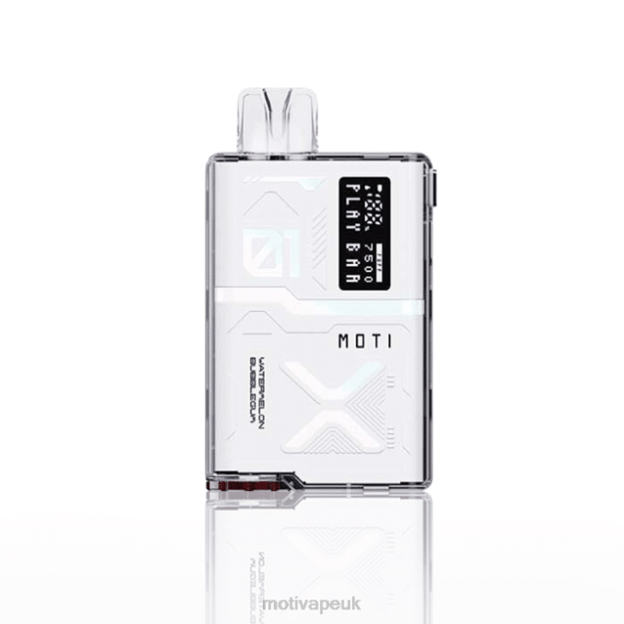 MOTI Vape Price 202853 | MOTI Play Bar 7500 Disposable Vape (5%, 7500 Puffs) Watermelon Bubblegum