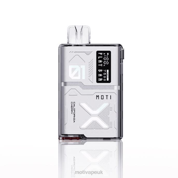 MOTI Vape UK 202861 | MOTI Play Bar 7500 Disposable Vape (5%, 7500 Puffs) California Cherry
