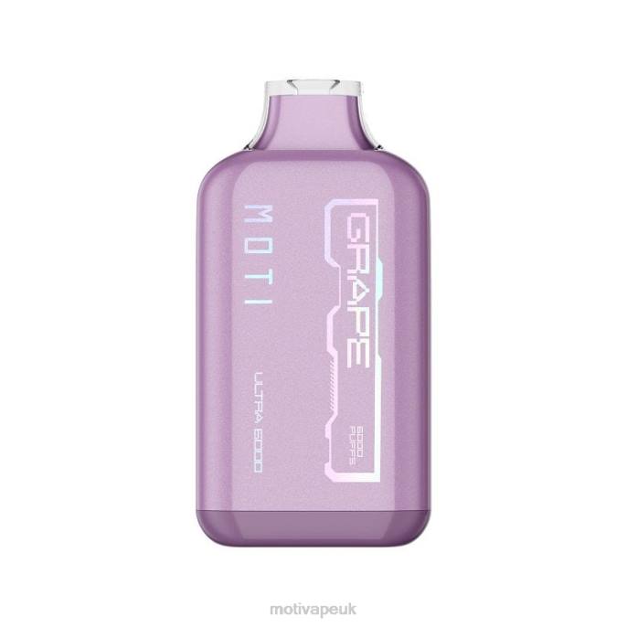 MOTI Box UK 202830 | MOTI Ultra Disposable Vape (5%, 6000 Puffs) Grape