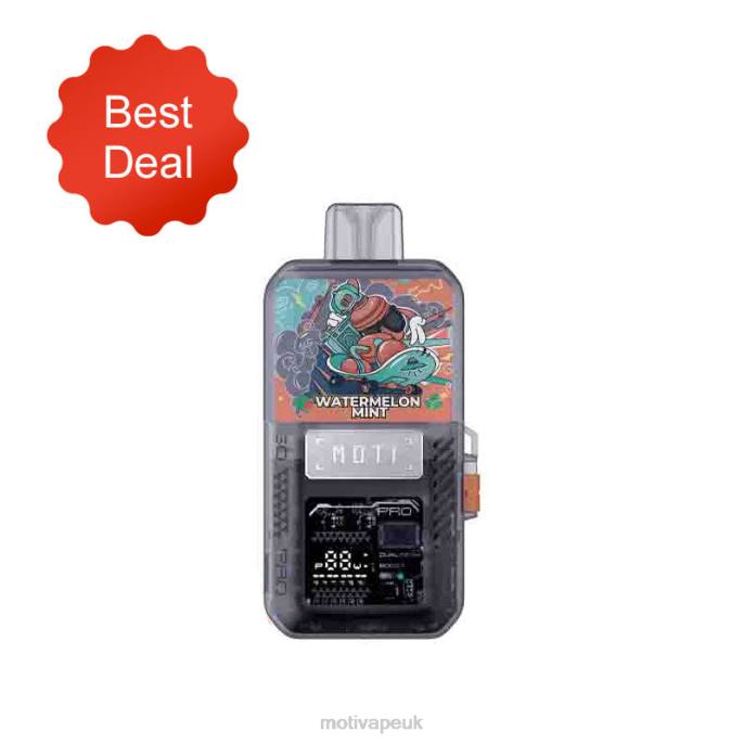 MOTI Box UK 202880 | MOTI Go Pro Disposable Pod+Device Fresh Mint