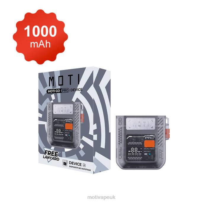 MOTI Vape Amazon 2028119 | MOTI Go Pro Device Kit 1000mah - Disposable Pod System 1PC