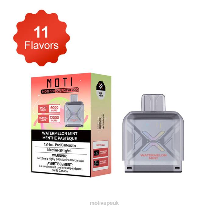 MOTI Box UK 202890 | MOTI Go Pro Disposable Pod Berry Lemon
