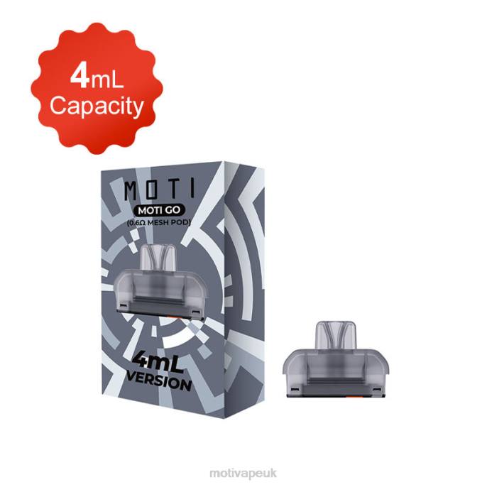 MOTI Box UK 2028120 | MOTI Go Pro Refillable Pods (Pack of 2)